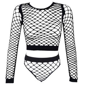 Fishnet long sleeve